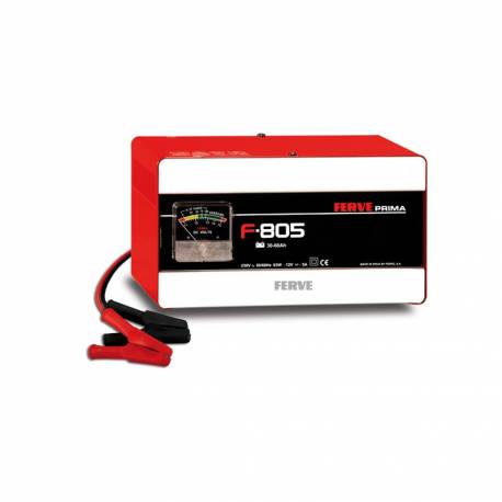 Cargador de baterías para vehículos de 12 Voltios FERVE F-805