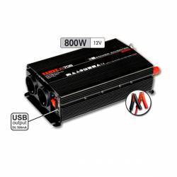 Inverter Ferve F-708 12 V DC 220-240 V 800 W onda sinusoidal puro
