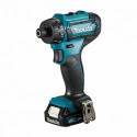 DF033DSAE Taladro atornillador Makita a batería 12V CXT 1/4"