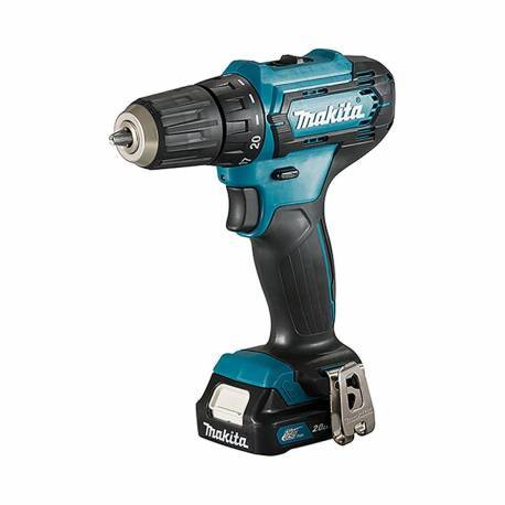 DF333DSAE Taladro atornillador Makita a batería 12V CXT 2.0Ah