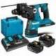 DHR282PT2J Martillo ligero Makita motor BL a batería18Vx2 5.0Ah 28mm