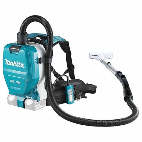 DVC261Z Aspirador de mochila Makita motor BL a batería 18Vx2 LXT