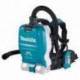 DVC265ZXU Aspirador de mochila Makita motor BL a batería 18Vx2 LXT AWS