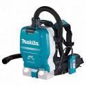DVC265ZXU Aspirador de mochila Makita motor BL a batería 18Vx2 LXT AWS
