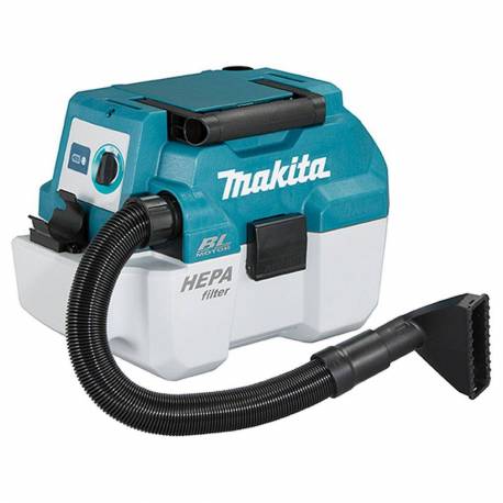 DVC750LZ Aspirador Soplador portátil Makita motor BL a batería 18V LXT