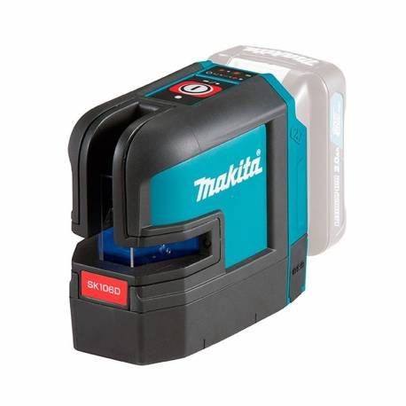 SK106DZ Nivel láser en cruz y 4 puntos Makita a batería 12V