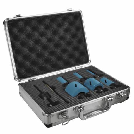 B-11966 Estuche de 6 brocas de corona Ezychange y adaptador Makita