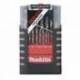 D-50463 Estuche de brocas de metal HSS-Co 19 unid Makita
