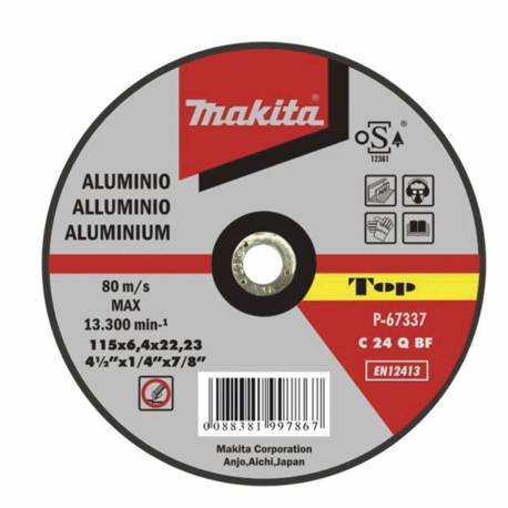 P-53126 Disco Makita de corte extrafino Aluminio 115 mm