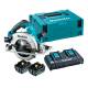 DHS782PT2J Sierra circular Makita 18Vx2 5.0Ah LXT BL 190mm