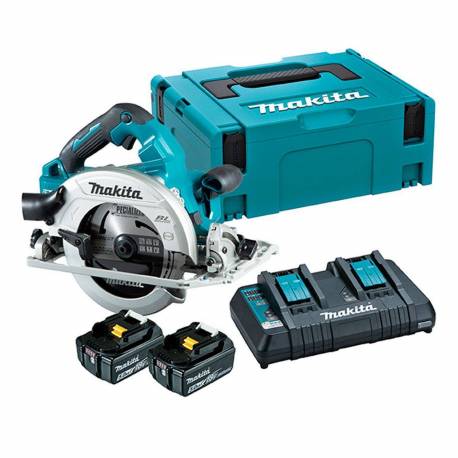 DHS782PT2J Sierra circular Makita 18Vx2 5.0Ah LXT BL 190mm