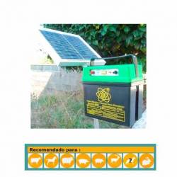 Electrificador de cercas solar ION HCS-B 2,2 Julios hasta 45 km.