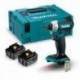 DTD157RTJ Atornillador impacto Makita BL 18V LXT 140Nm 5Ah 2 bat.