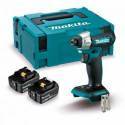 DTD157RTJ Atornillador impacto Makita BL 18V LXT 140Nm 5Ah 2 bat.