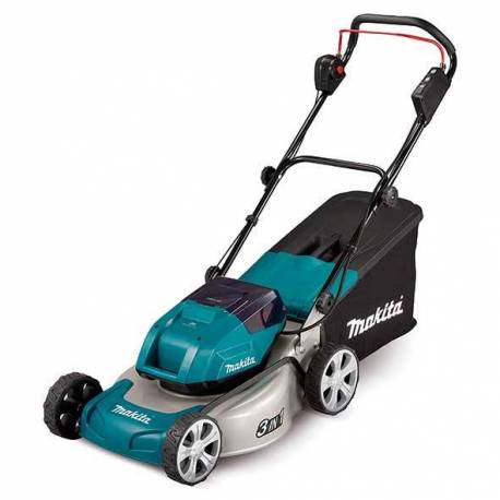 DLM463Z Cortacésped Makita 18Vx2 LXT 46cm carcasa de chapa