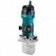 3712 Fresadora de cantos Makita 530W 6mm SAR Base inclinable