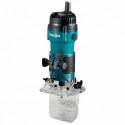 3712 Fresadora de cantos Makita 530W 6mm SAR Base inclinable