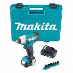 TW140DSAEX Llave impacto Makita 12V CXT 140Nm 2Ah 2 bat. 3/8"