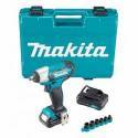 TW140DSAEX Llave impacto Makita 12V CXT 140Nm 2Ah 2 bat. 3/8"