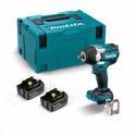 DTW700RTJ Llave impacto Makita BL 18V LXT 700Nm 5Ah 2 bat. MakPac 1/2"