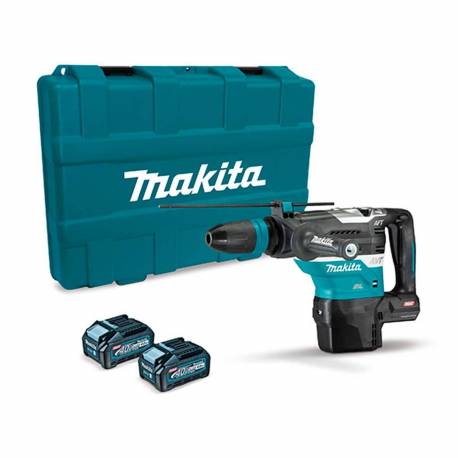 HR005GM202 Martillo Combinado Makita BL 40Vmax XGT 40mm SDS-MAX 4Ah