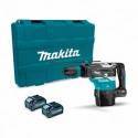 HR005GM202 Martillo Combinado Makita BL 40Vmax XGT 40mm SDS-MAX 4Ah