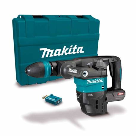 HM001GZ02 Martillo Demoledor Makita BL 40Vmax XGT SDS-MAX 6,3Kg AVT