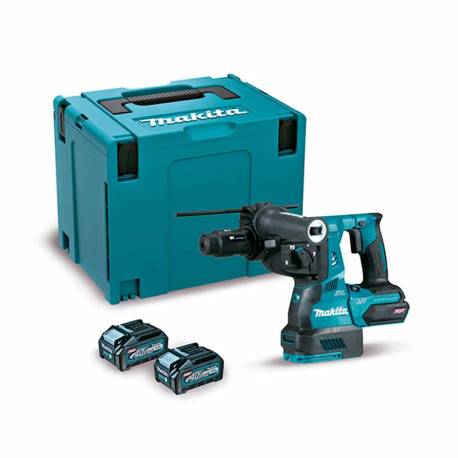 HR002GM202 Martillo Ligero Makita BL 40Vmax XGT 28mm SDS-PLUS 4Ah