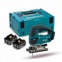 DJV180RFJ Sierra de calar Makita 18V LXT 3Ah 2 bat. MakPac