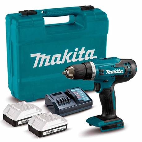 DF488D004 Taladro atornillador Makita 18V 42Nm 2,0Ah 2 bat.