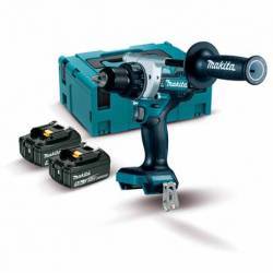 DDF486RTJ Taladro atornillador Makita BL 18V LXT 130Nm 5Ah 2 bat.