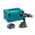 DF001GM201 Taladro atornillador Makita BL 40Vmax XGT 140Nm 4Ah 2 bat.