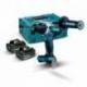 DHP486RTJ Taladro percutor Makita BL 18V LXT 130Nm 5Ah 2 bat. MakPac