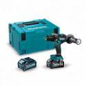 HP001GM201 Taladro percutor Makita BL 40Vmax XGT 140Nm 4Ah 2 bat.