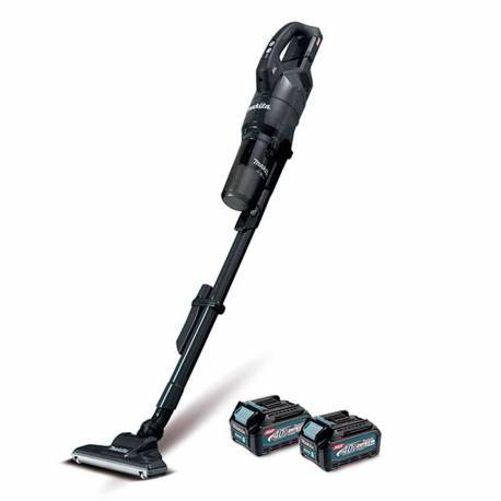 CL003GD202 Aspirador Makita BL 40Vmax XGT 250mL 2,5Ah 2bat Ciclónico