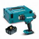 DHG181RT1J Decapador Makita 18V LXT 0 - 550° 5Ah 1 bat. Makpac