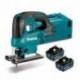 DJV184RTJ Sierra de calar Makita BL 18V LXT 5Ah 2 bat. MakPac Compact