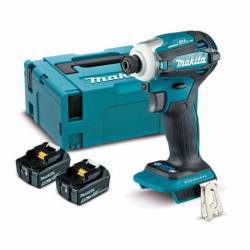 DTD172RTJ Atornillador impacto Makita BL 18V LXT 180Nm 5Ah 2 bat. MakPac