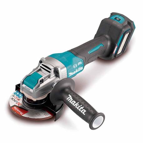 GA044GZ Miniamoladora Makita BL 40Vmax XGT 125mm Palanca X-LOCK AWS