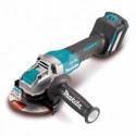 GA044GZ Miniamoladora Makita BL 40Vmax XGT 125mm Palanca X-LOCK AWS
