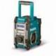 MR003GZ Radio a batería Makita 40Vmax XGT/LXT/CXT IP65 DAB / DAB+
