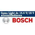 Atornilladores Light Bosch: 14,4 V-LI / 18 V-LI