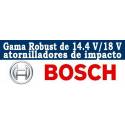 Atornilladores de impacto Robust Bosch 14,4 - 18 V-LI